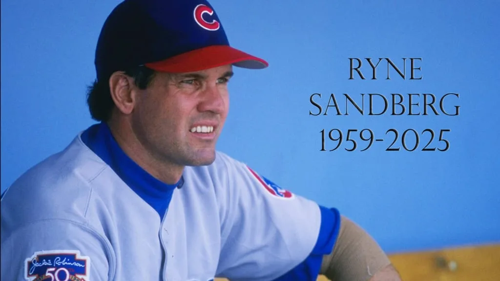 芝加哥小熊隊傳奇球星萊恩・桑伯格(Ryne Sandberg)辭世,球隊痛失一代象徵。 1 Rynn